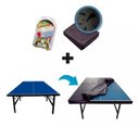 Ver imagem 5 de Mesa de Ping Pong Oficial Mdp 15mm Klopf 1001 + Kit Completo Ping Pong Klopf 5031 + Capa