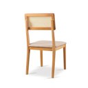 Ver imagem 5 de Kit 4 Cadeiras de Jantar com Encosto Telinha Ava Bege/Nature