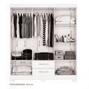 Ver imagem 5 de Guarda-roupa 6 Portas Nt 5130 Branco - Notável