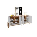 Ver imagem 5 de Buffet Aparador 190cm 4 Portas e Adega Lizz 