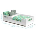 Ver imagem 5 de Mini Cama Infantil Montessoriana Encanto:Branca