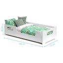 Ver imagem 5 de Mini Cama Infantil Montessoriana Encanto:Branca