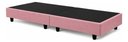 Ver imagem 3 de Base Box para Cama Juvenil Dobrável Suede 188x78cm Bipartido - Rosa