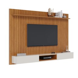 Painel para TV até 75 Polegadas Ripado Loft 2,2m  - 3