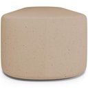 Ver imagem 6 de Cabeceira Cama Box Casal 140cm Lanna com Puff Recamier Doha W01 Linho Bege Escuro - Lyam Decor