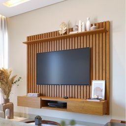 Painel para TV até 75 Polegadas Ripado Loft 2,2m  - 1
