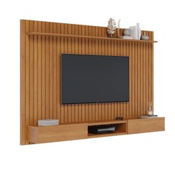 Painel para TV até 75 Polegadas Ripado Loft 2,2m  - 2