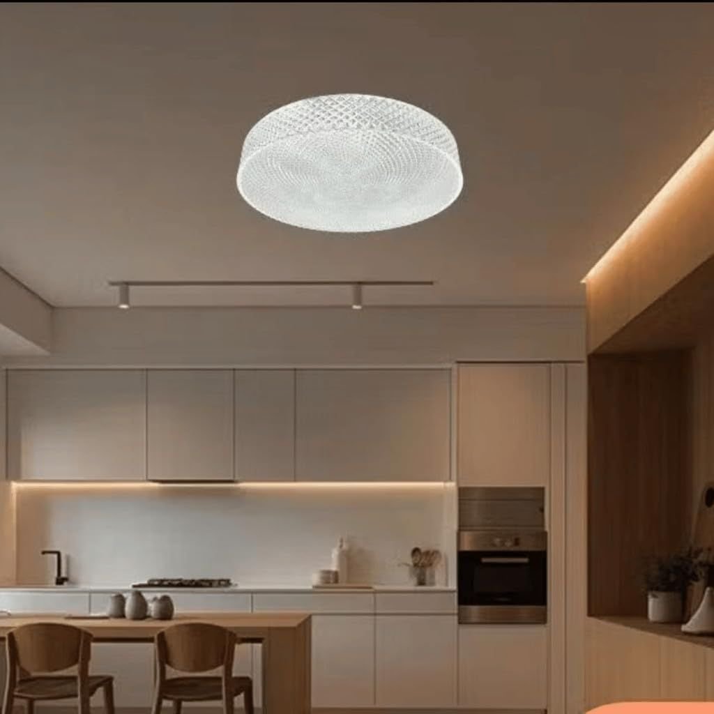 Plafon Cristal Led Beau Redondo 30w Bivolt 3000k - 3