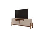 Ver imagem 3 de Rack Lizz 170cm 4 Portas e Prateleiras Off White Cedro
