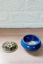 Ver imagem 5 de Turíbulo Incensario Metal e Porcelana 10 Cm Defumador Roxo
