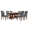Conjunto Sala de Jantar Genova Tampo Vidro/mdf com 6 Cadeiras Genova Smart Plus - 2