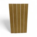 Ver imagem 1 de Kit 10 Tiras Shiplap MDF 3mm Decoração Parede
