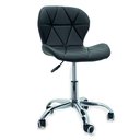 Ver imagem 4 de Cadeira de Escritório Giratória Secretária em Couro Sintético