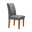 Ver mais imagens de Conjunto Sala de Jantar Genova Tampo Vidro/mdf com 6 Cadeiras Luísa Smart Plus