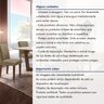 Conjunto Sala de Jantar Nápoles Tampo Vidro/mdf com 6 Cadeiras Luísa Smart Plus - 13