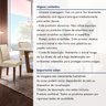 Conjunto Sala de Jantar Nápoles Tampo Vidro/mdf com 6 Cadeiras Luísa Smart Plus - 13