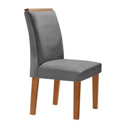 Conjunto Sala De Jantar Nápoles Tampo Vidro/MDF com 6 Cadeiras Luísa Smart Plus  - 12