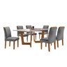 Conjunto Sala de Jantar Nápoles Tampo Vidro/mdf com 6 Cadeiras Luísa Smart Plus - 14