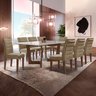 Conjunto Sala de Jantar Nápoles Tampo Vidro/mdf com 8 Cadeiras Genova Smart Plus - 1