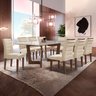 Conjunto Sala de Jantar Nápoles Tampo Vidro/mdf com 8 Cadeiras Genova Smart Plus - 1