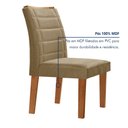 Ver imagem 5 de Conjunto Sala de Jantar Nápoles Tampo Vidro/mdf com 8 Cadeiras Genova Smart Plus