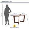 Conjunto Sala de Jantar Nápoles Tampo Vidro/mdf com 8 Cadeiras Luísa Smart Plus - 9