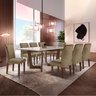 Conjunto Sala de Jantar Nápoles Tampo Vidro/mdf com 8 Cadeiras Luísa Smart Plus - 1