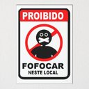 Ver imagem 1 de Placa Decorativa Proibido Fofocar Salão de Beleza Manicure