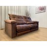 Sofá Retrátil Reclinável 2,30 M Marrom 500 Manuela - 3
