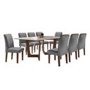 Ver imagem 2 de Conjunto Sala de Jantar Nápoles Tampo Vidro/MDF com 8 Cadeiras Luísa Smart Plus