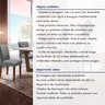 Conjunto Sala de Jantar Nápoles Tampo Vidro/mdf com 8 Cadeiras Luísa Smart Plus - 13