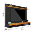Ver imagem 2 de Painel para Tv até 55 Polegadas Ripado Brasil 136cm