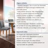 Conjunto Sala de Jantar Nápoles Tampo Vidro/mdf com 8 Cadeiras Luísa Smart Plus - 13