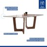 Conjunto Sala de Jantar Nápoles Tampo Vidro/mdf com 8 Cadeiras Marselha Smart Plus Cel Móveis - 7
