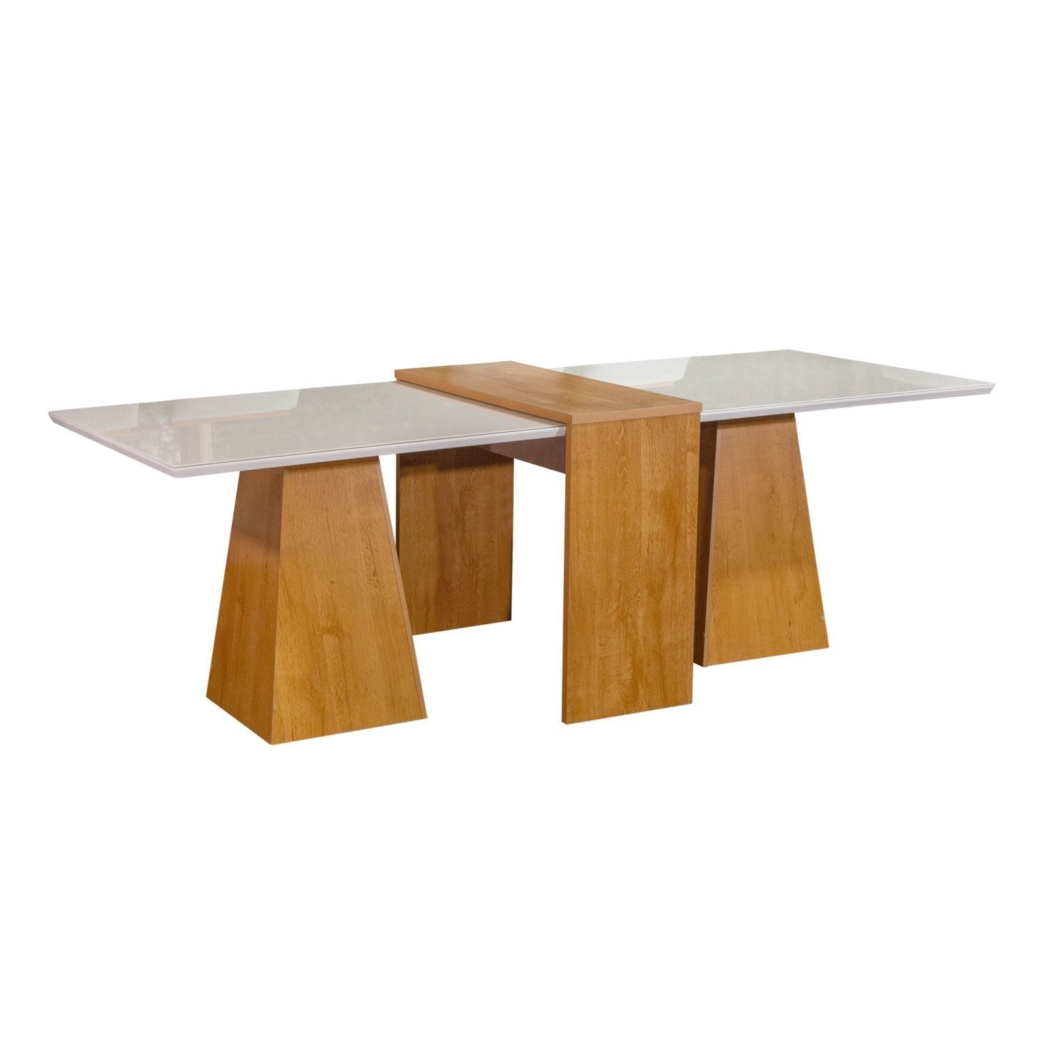Conjunto Sala De Jantar Mesa Tampo Slim Plus Vidro Arezzo 280cm 10 Cadeiras Luiza - 9