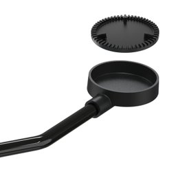 Queimador Palmatoria Longo Esquerdo Completo de Fogão 13cm - 1