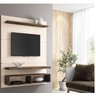 Painel Suspenso Leila Tv 50 130cm Off White Deck Bnn Decor HB Móveis Home Suspenso - 2