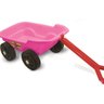 Carrinho de Praia Mão Areia Trolley Rosa Kepler - 2
