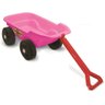 Carrinho de Praia Mão Areia Trolley Rosa Kepler - 1