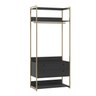 Guarda Roupa Closet Industrial com Cabideiro 2 Gavetas  - 2