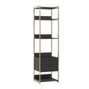 Ver imagem 2 de Estante para Livros Industrial 2 Gavetas 5 Prateleiras 03 Preto