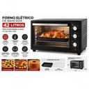 Ver imagem 3 de Forno Elétrico de Bancada Sg Utilidades 42L 1600W com Timer Preto 110V