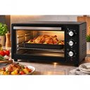 Ver imagem 2 de Forno Elétrico de Bancada Sg Utilidades 42L 1600W com Timer Preto 110V