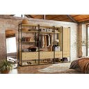 Ver imagem 7 de Guarda Roupa Closet Modulado Industrial 1 Porta 8 Gavetas 