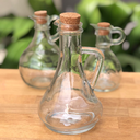 Ver imagem 2 de Kit Galheteiro 3 Pçs Azeite Vinagre Molho Vidro C/rolha-10