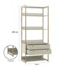 Estante para Livros Industrial 4 Gavetas 5 Prateleiras 200cmx144cm - 2
