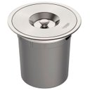 Ver imagem 1 de Lixeira de Embutir Redonda Clean Round Aço Inox e Balde Plástico 5l - Tramontina 94518/005