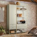 Ver imagem 1 de Guarda Roupa Closet Modulado Industrial 4 Gavetas