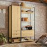 Guarda Roupa Closet Modulado Industrial 4 Gavetas  - 1