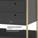 Ver imagem 7 de Estante Modulado Closet Industrial 2 Gavetas 5 Prateleiras Preto - Olivar Móveis